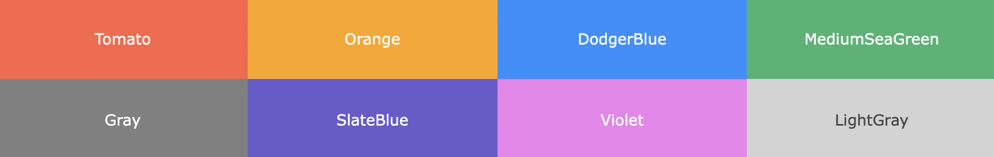 CSS native colors