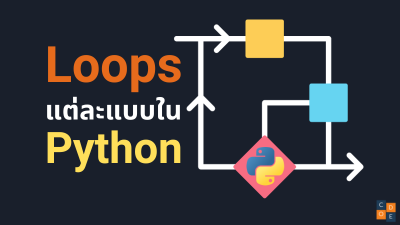 การเขียน loops แต่ละแบบใน Python
